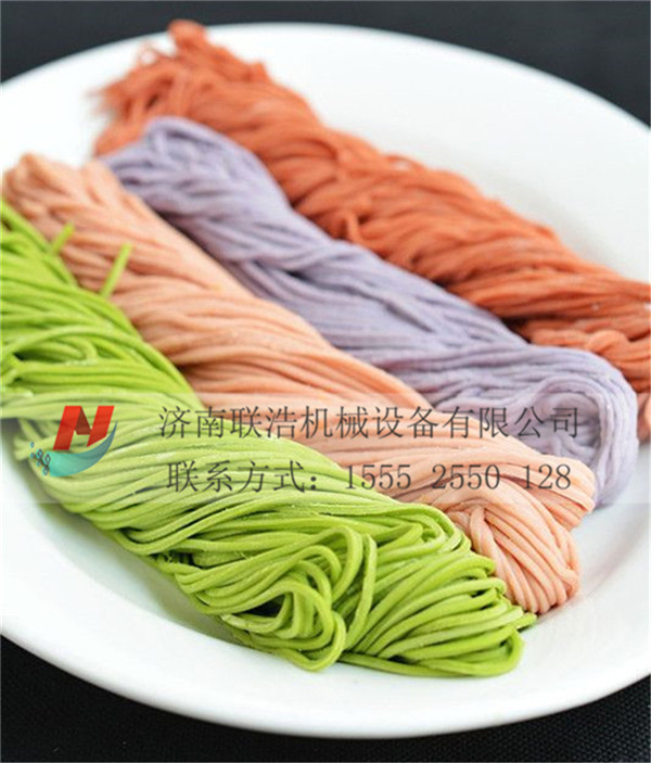 什么牌子的面条机好用/莱芜蔬菜面条机报价表/联浩面条机厂家直销